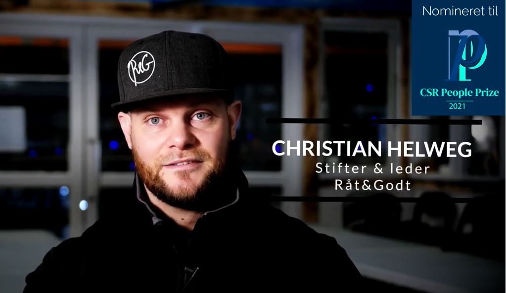 Christian Helweg, stifter og leder af Råt&Godt