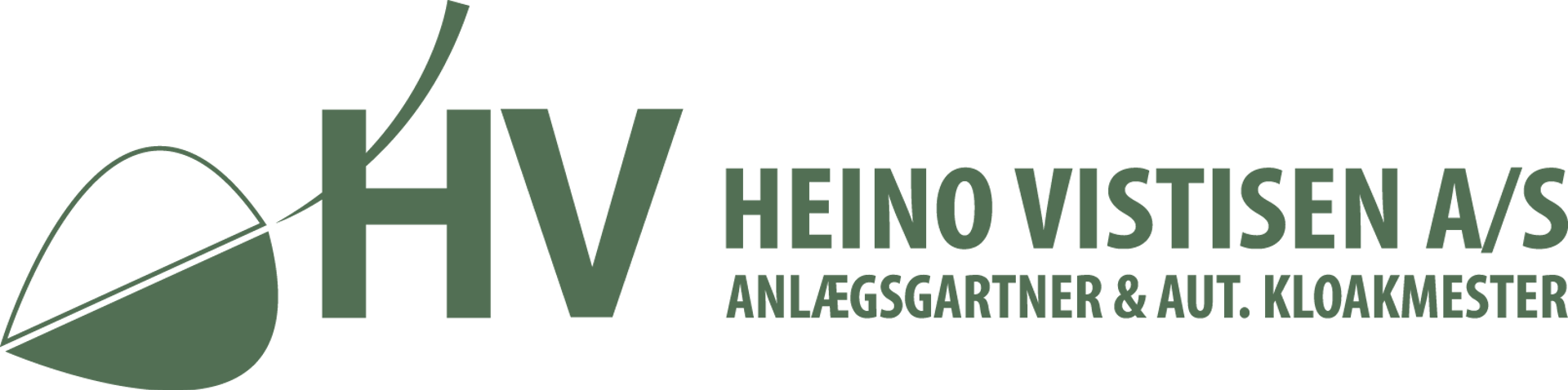Logo Heino Vistisen A/S Anlægsgartner og aut. kloakmester