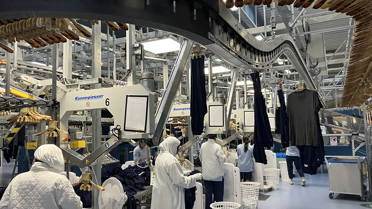 Medarbejdere i produktionen